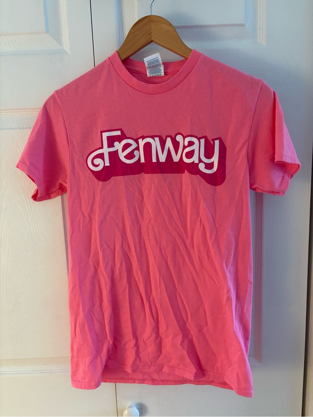 Barbie Pink 'Fenway' Short Sleeve Graphic Tee